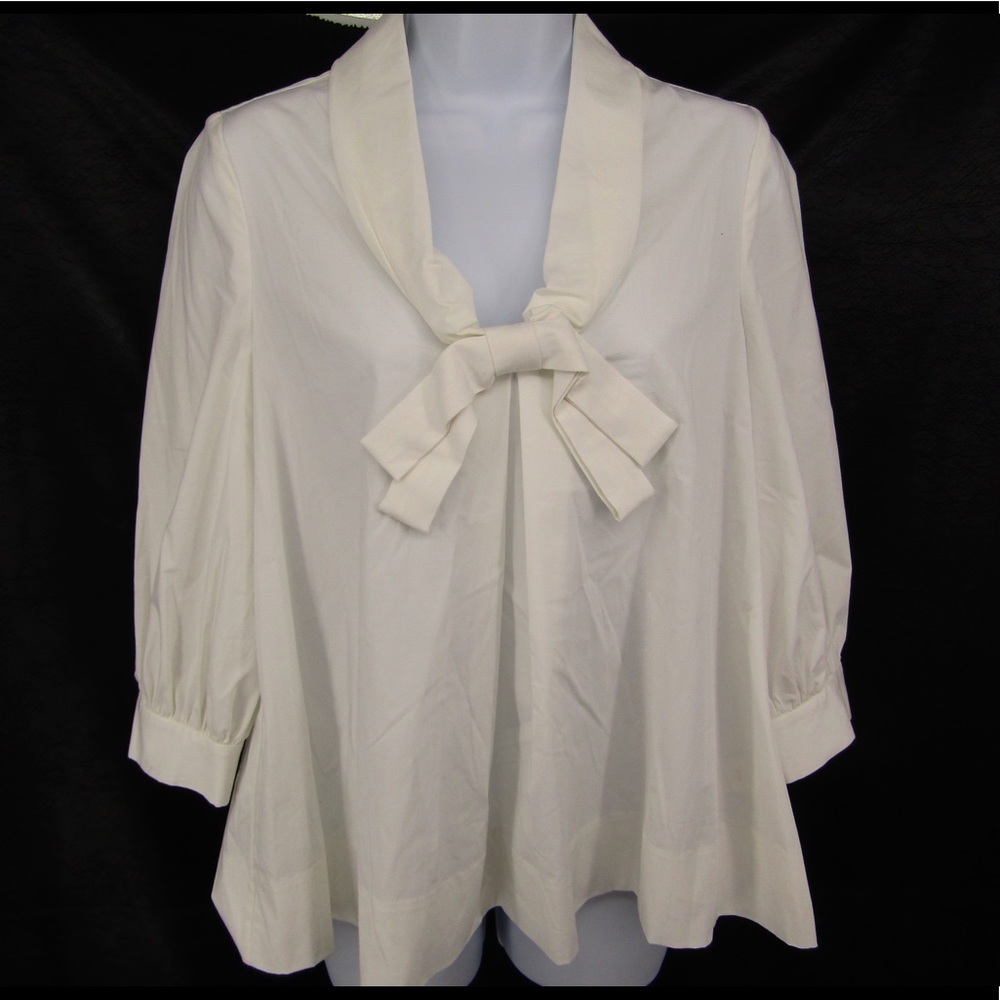 🔥 2 or more 50% off! Kate Spade white blouse